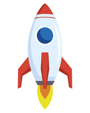 Decorative rocket